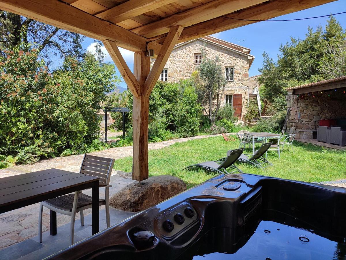 Entre Mer & Maquis, L'Ame De La Corse En Gites De Charme Avec Jacuzzi, Proche Ajaccio Peri Exteriér fotografie